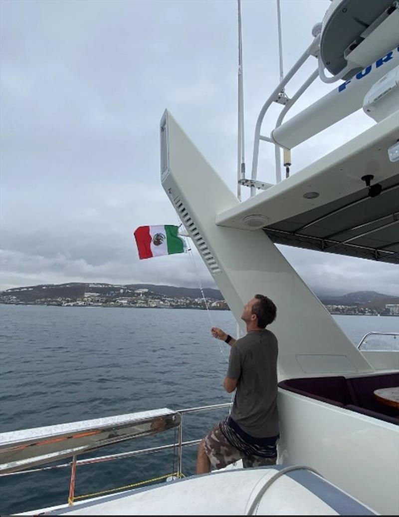 N57 Grande arriving in Ensenada, Mexico photo copyright Nordhavn taken at  and featuring the Power boat class