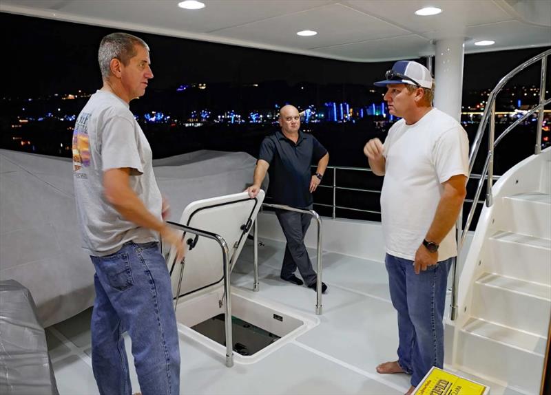 Nordhavn 80-03 LADY DI night departure for Ensenada photo copyright Nordhavn taken at  and featuring the Power boat class