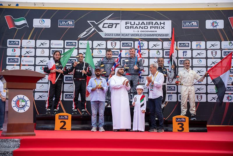UIM XCAT Worlds Fujairah - Day 2 photo copyright XCAT taken at  and featuring the Power boat class
