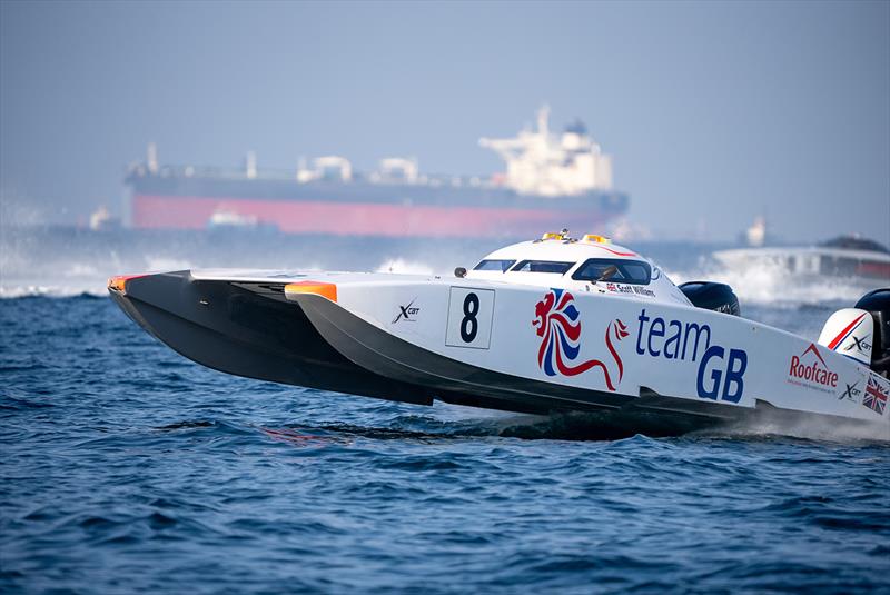UIM XCAT Worlds Fujairah - Day 2 photo copyright XCAT taken at  and featuring the Power boat class