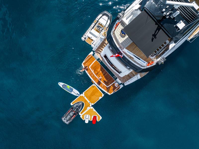 28-metre Sunseeker Meros Signature 95 - photo © Meros Yachtsharing