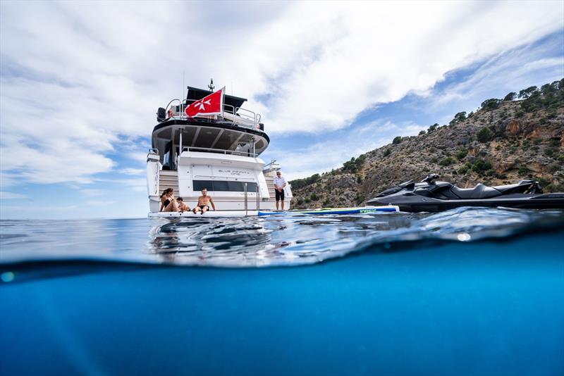 28-metre Sunseeker Meros Signature 95 - photo © Meros Yachtsharing