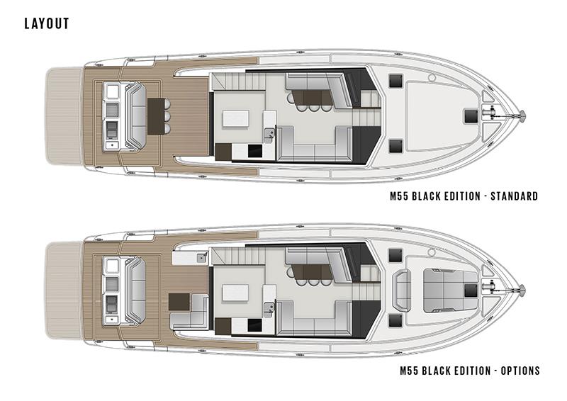 M55 Black Edition - photo © Maritimo