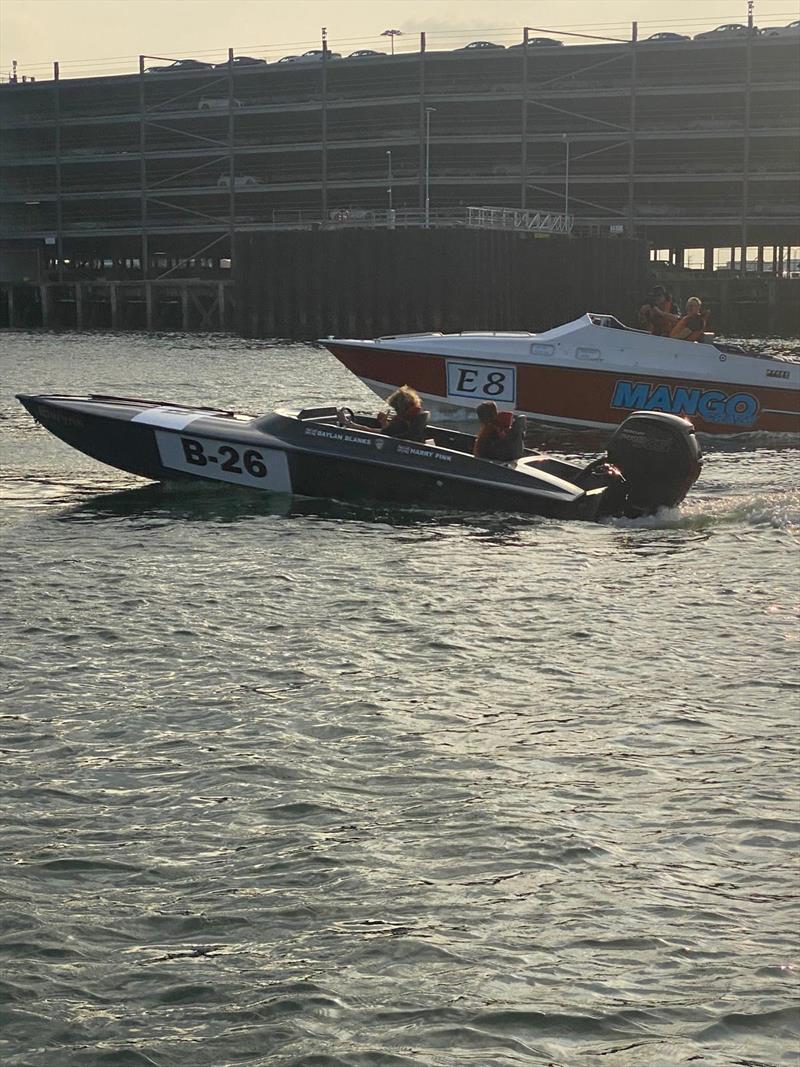 Motorvated Racing photo copyright Richard Jessel taken at Bembridge Sailing Club and featuring the Power boat class