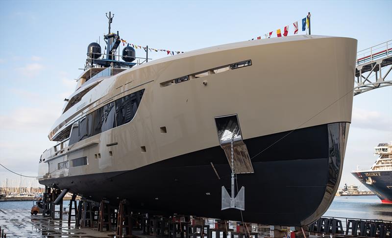 All-aluminium Tankoa S501 Evo MY Rilassata launch - photo © Tankoa Yachts