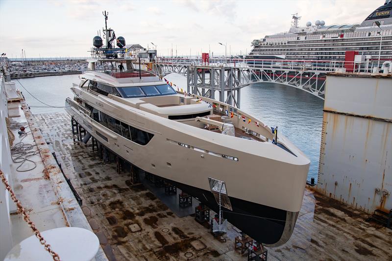 All-aluminium Tankoa S501 Evo MY Rilassata launch - photo © Tankoa Yachts
