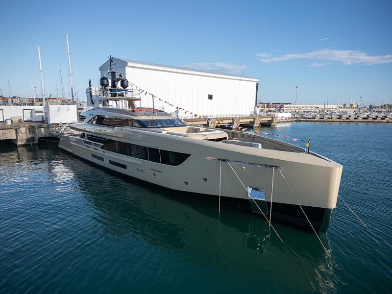 All-aluminium Tankoa S501 Evo MY Rilassata launch - photo © Tankoa Yachts