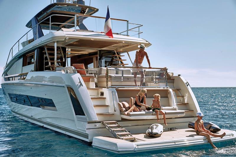 Prestige X70 - photo © TMG Yachts