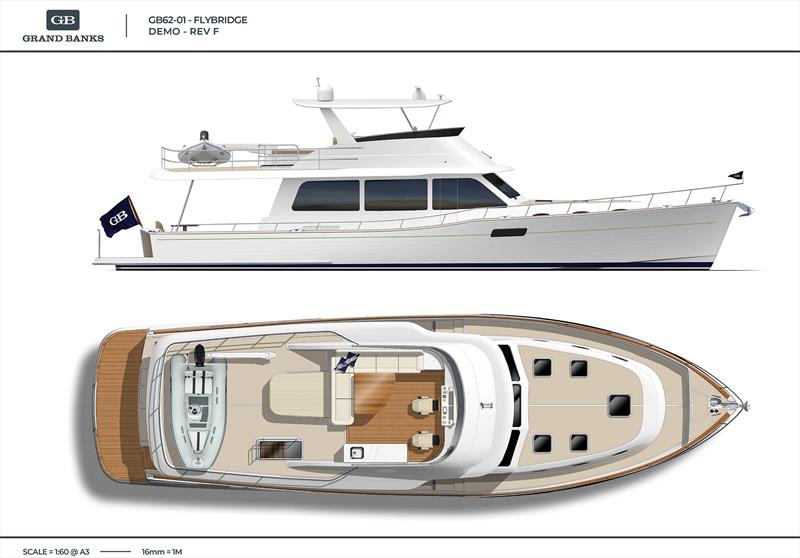 Grand Banks 62 - photo © Grand Banks Yachts