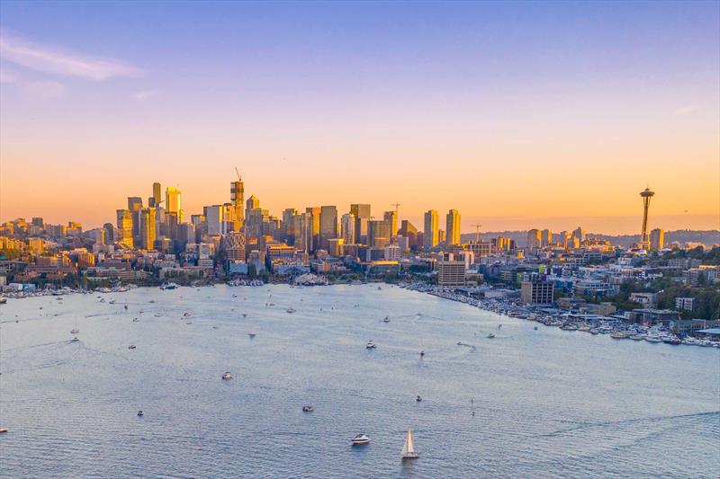 The ever-changing skies above Seattle's waterways continue to delight - photo © Riviera Australia