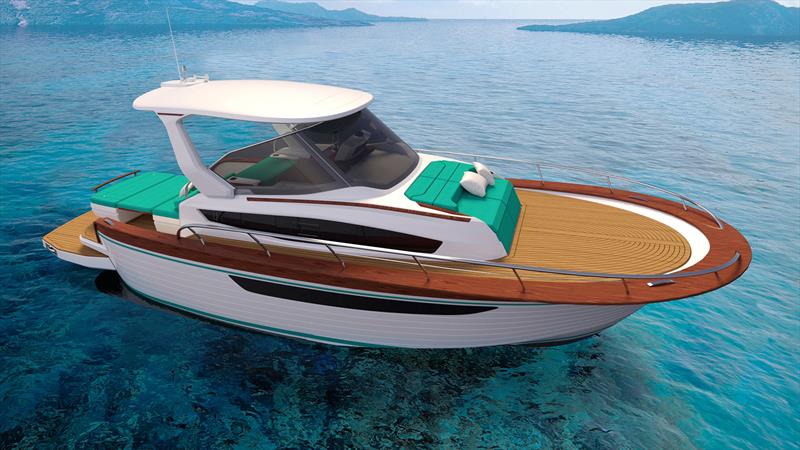 Libeccio 9.5 Cabin - photo © Cantiere Mimì