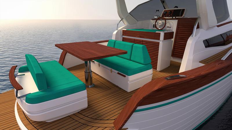 Libeccio 9.5 Cabin - photo © Cantiere Mimì