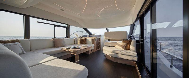 Prestige F5.7 photo copyright Prestige Yachts taken at  and featuring the Power boat class
