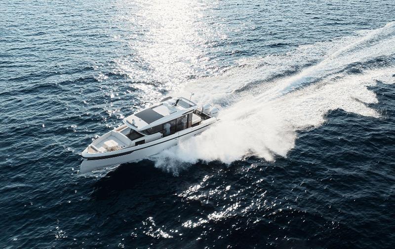 Saxdor 340 GTWA photo copyright Saxdor Yachts taken at  and featuring the Power boat class