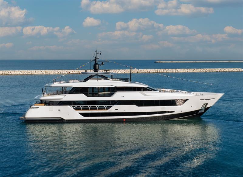 Custom Line 140' Number05 photo copyright Custom Line taken at  and featuring the Power boat class