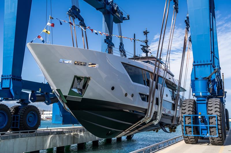 Custom Line 106' Number23 photo copyright Custom Line taken at  and featuring the Power boat class