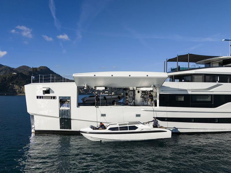 58m superyacht Diamond Binta - photo © Josh Breed Media
