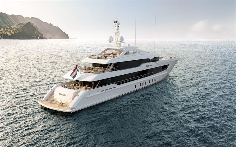 Project Agnetha - photo © Heesen Yachts
