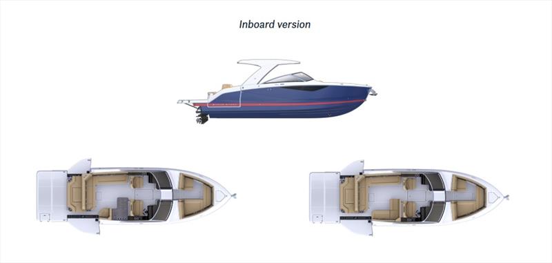 Four Winns H33 inboard version - photo © Four Winns