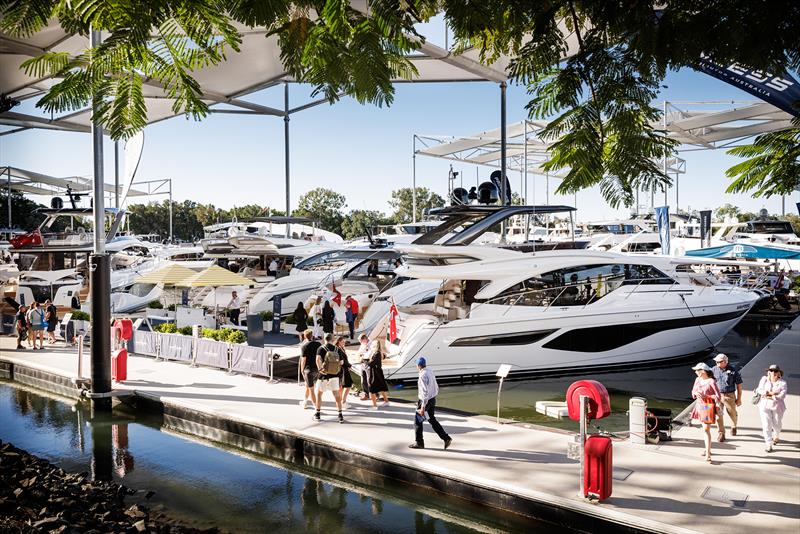 Princess Yachts SCIBS 2024 photo copyright Darren Gill taken at  and featuring the Power boat class