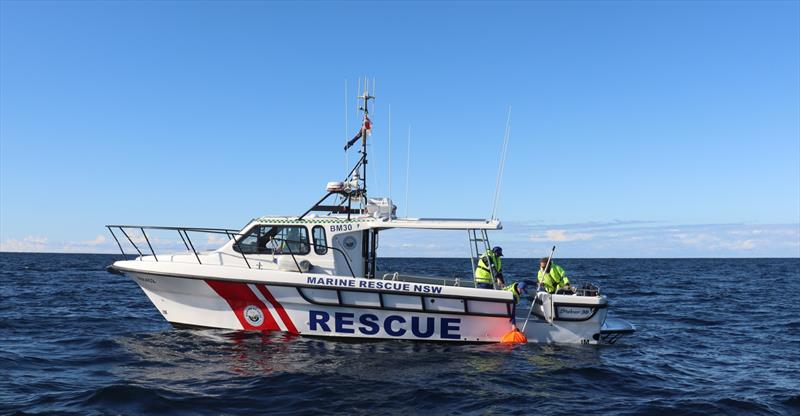 Marine Rescue NSW crews will be tasked to locate numerous objects offshore associated with the simulated on-water emergency photo copyright Marine Rescue NSW taken at  and featuring the Power boat class