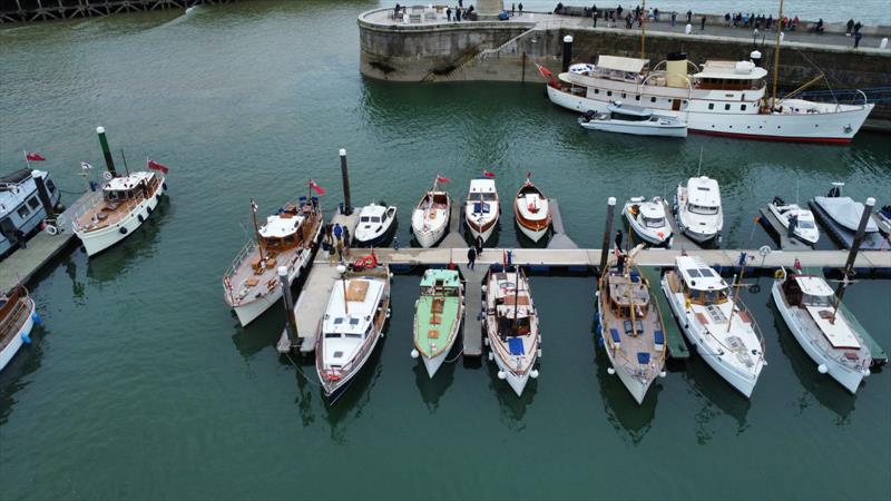 Little Ships moored at Ramsgate Marina photo copyright Mick Gentry taken at  and featuring the Power boat class