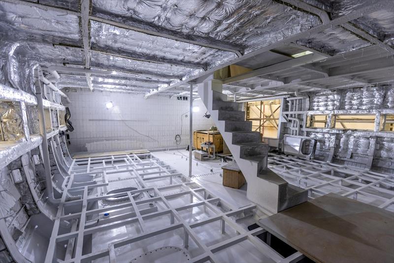 GX42 superyacht construction update photo copyright GX Superyachts taken at  and featuring the Power boat class