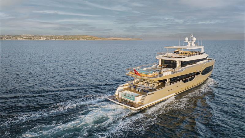 40MXP superyacht - photo © Numarine 