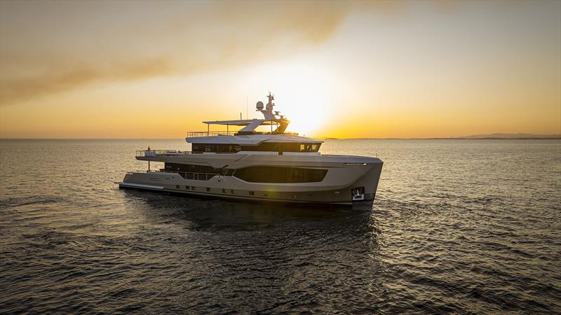 40MXP superyacht - photo © Numarine 