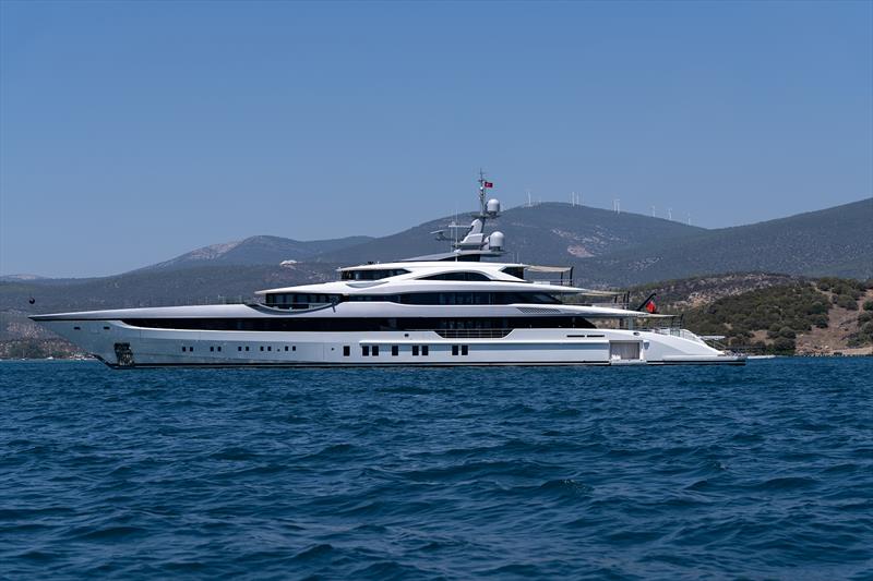 80-metre Al Reem - photo © Bilgin Yachts