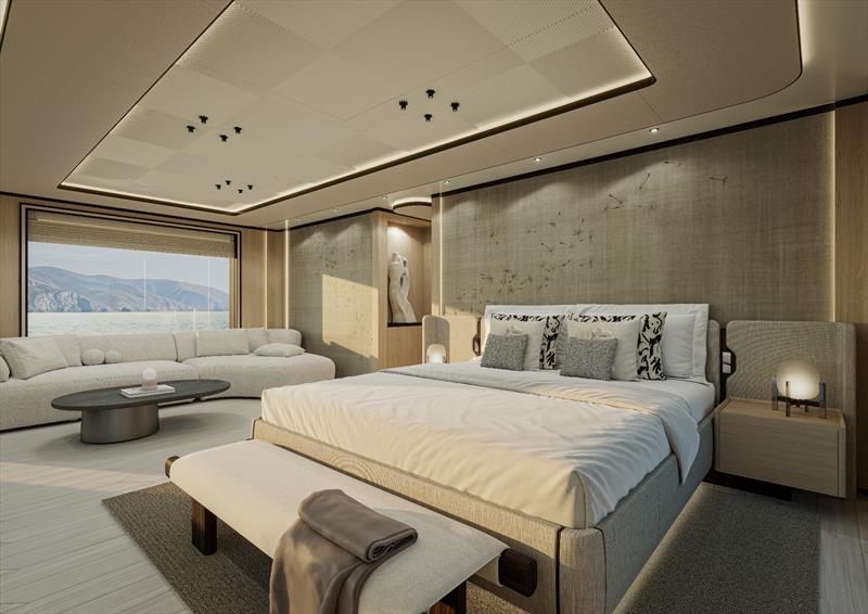 Extra X145 Global - master view - photo © Extra Yachts