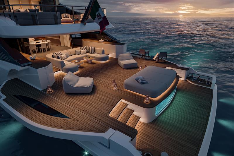 Benetti Oasis 42m - photo © Benetti