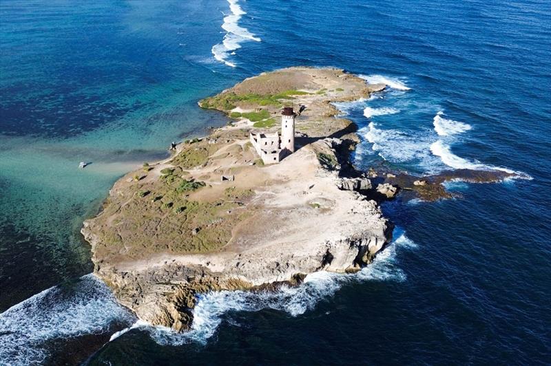 The historic Ile de la Passe houses the ruins of an old fort, a remnant of a major battle between French and British forces in 1810 photo copyright Riviera Australia taken at  and featuring the Power boat class