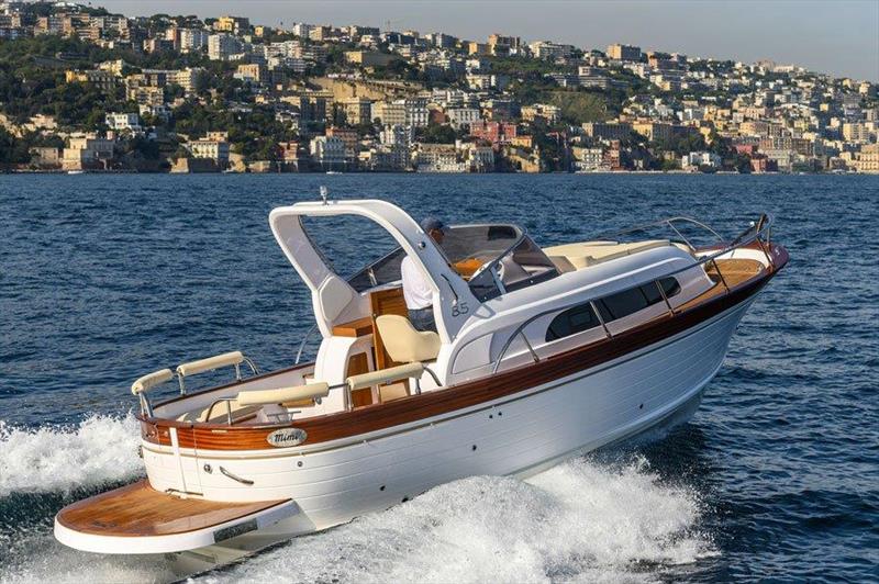 Libeccio 8.5 Cabin running photo copyright Cantiere Mimì taken at  and featuring the Power boat class