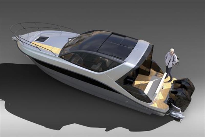 New Whittley concept model photo copyright Alan Whittley taken at  and featuring the Power boat class