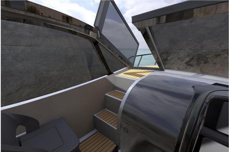 New Whittley concept model photo copyright Alan Whittley taken at  and featuring the Power boat class