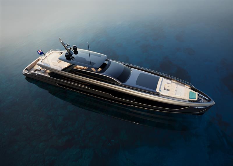 48m Project ZEN - photo © Van der Valk Shipyard