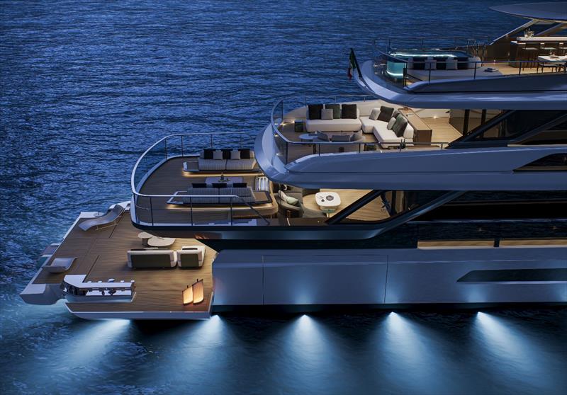 Extra X130 Triplex photo copyright Extra Yachts taken at  and featuring the Power boat class