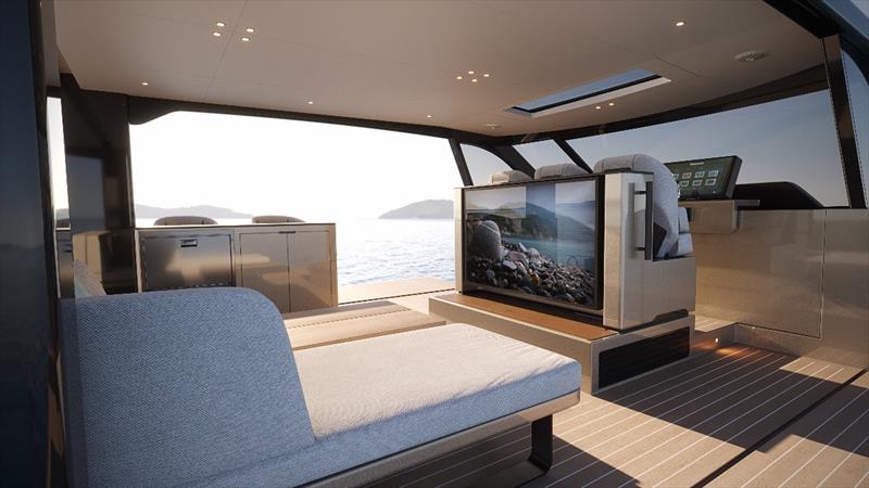 Forte 47 photo copyright Forte Yachts taken at  and featuring the Power boat class