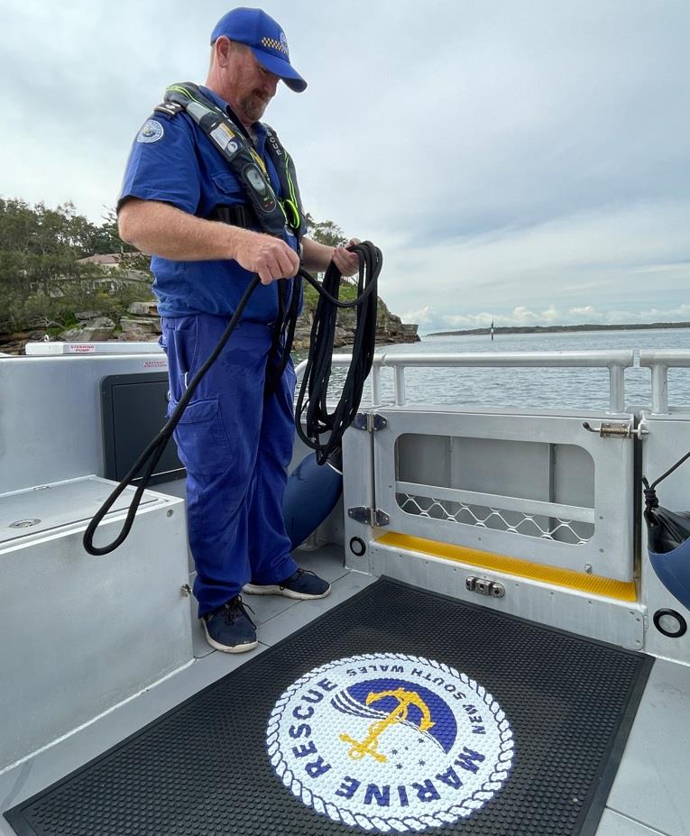 Learning the ropes photo copyright Marine Rescue NSW taken at  and featuring the Power boat class