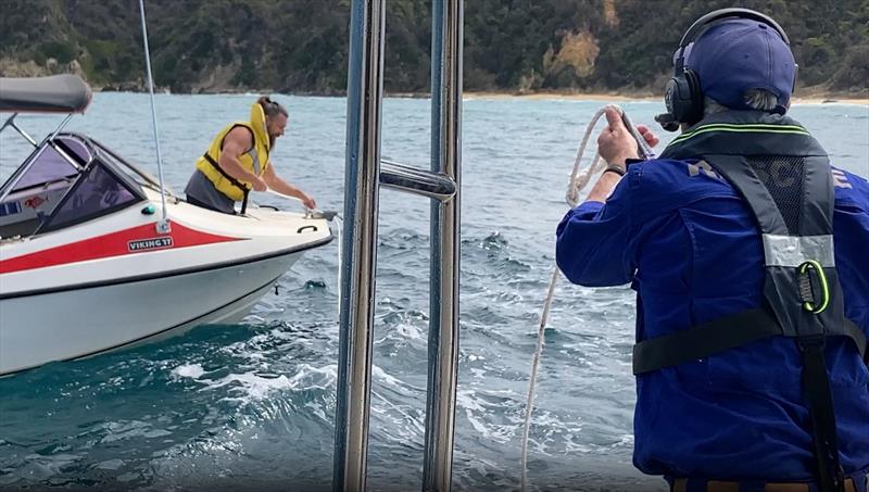 Marine Rescue Bermagui assists a disabled vessel - photo © Marine Rescue NSW 