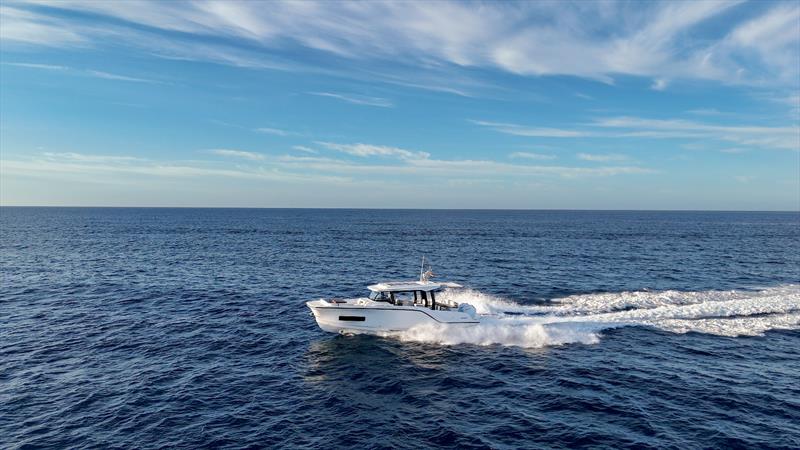 AIATA Wayfinder 38 Suntop version photo copyright AIATA taken at  and featuring the Power boat class