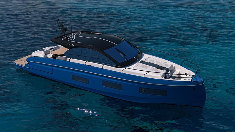 Gran Turismo 50 Alpine - Vision Blue Hull - photo © Groupe Beneteau
