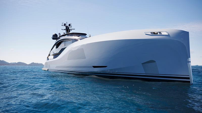 ISA Blade 70-metre - photo © ISA Yachts