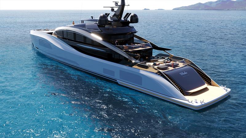 ISA Blade 70-metre - photo © ISA Yachts