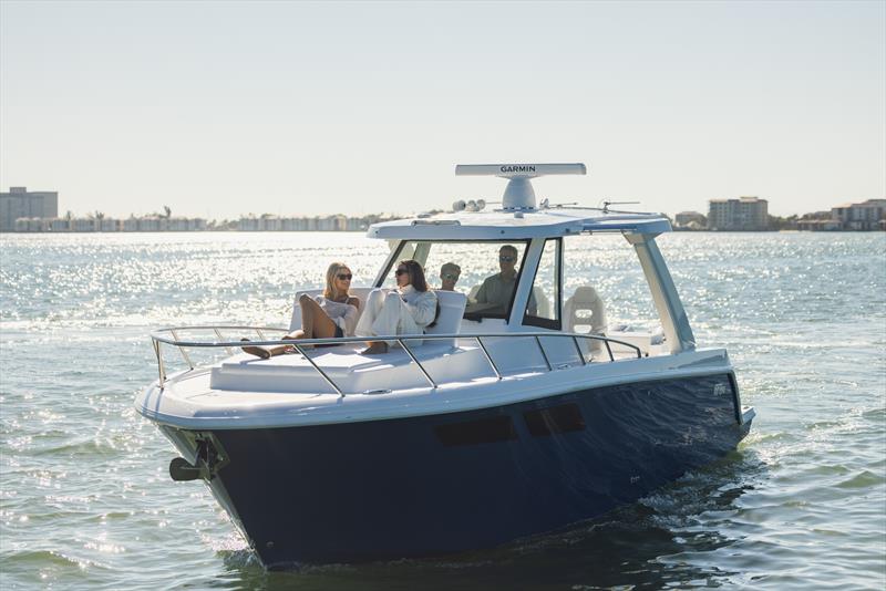 35 Valor photo copyright Intrepid Powerboats taken at  and featuring the Power boat class