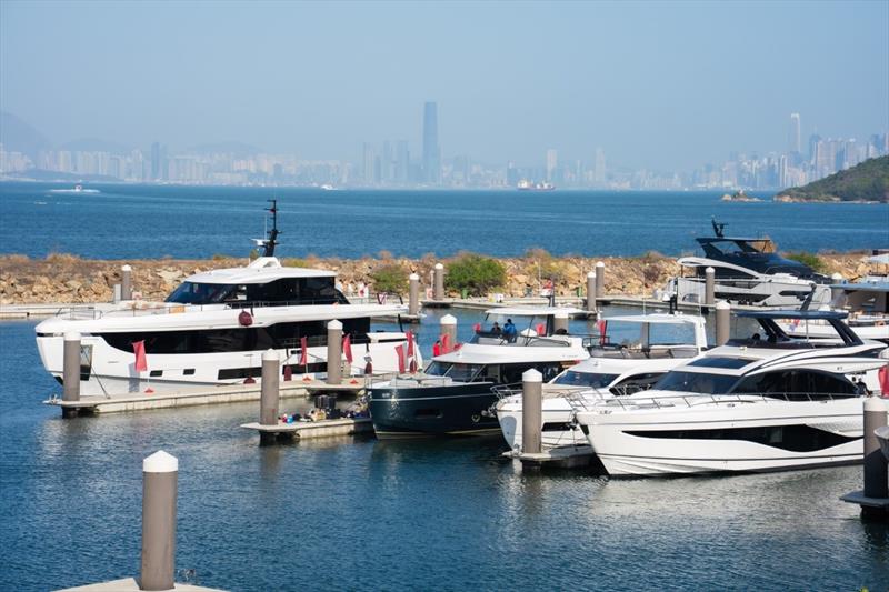Azimut fleet at Azimut Hong Kong Rendez-vous 2026 - photo © Azimut Yachts