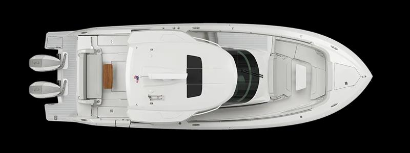 Tiara 35 LS - exterior plan view - photo © Tiara Yachts