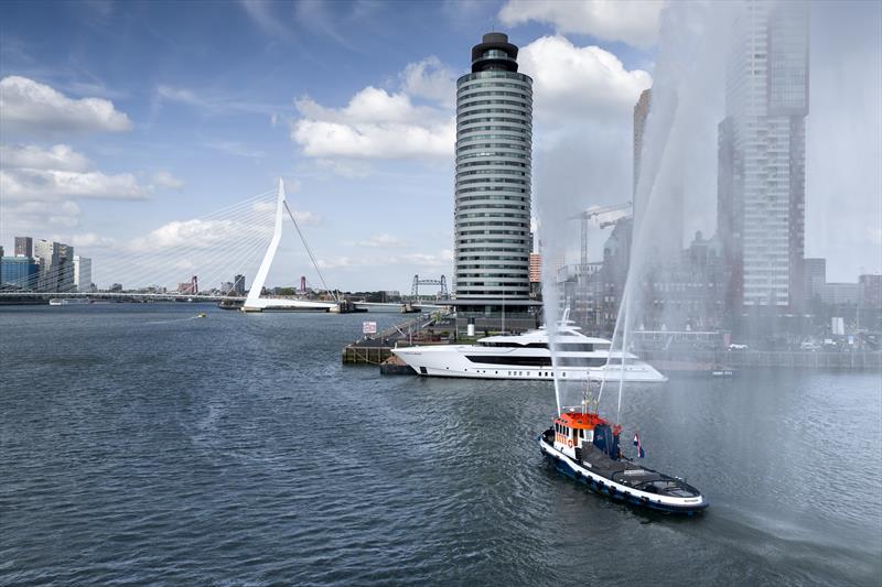 YN 21055 MY Pa'lante during the sea trials in the North Sea - photo © Heesen Yachts