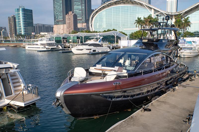Lexus LY680 - Fwd deck photo copyright Horizon Yachts taken at  and featuring the Power boat class